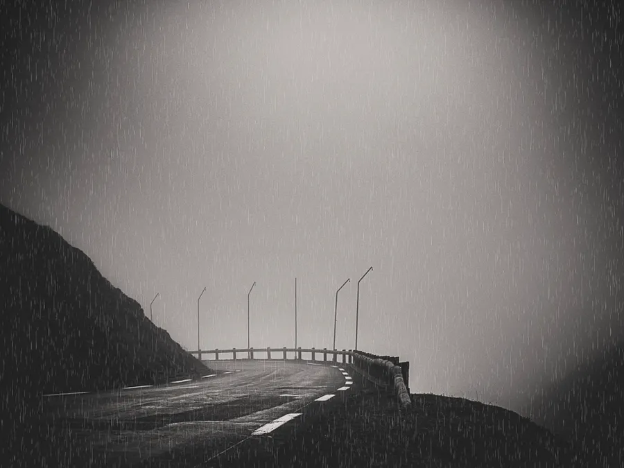 Image de couverture de la série photographique Au Bout de la Route